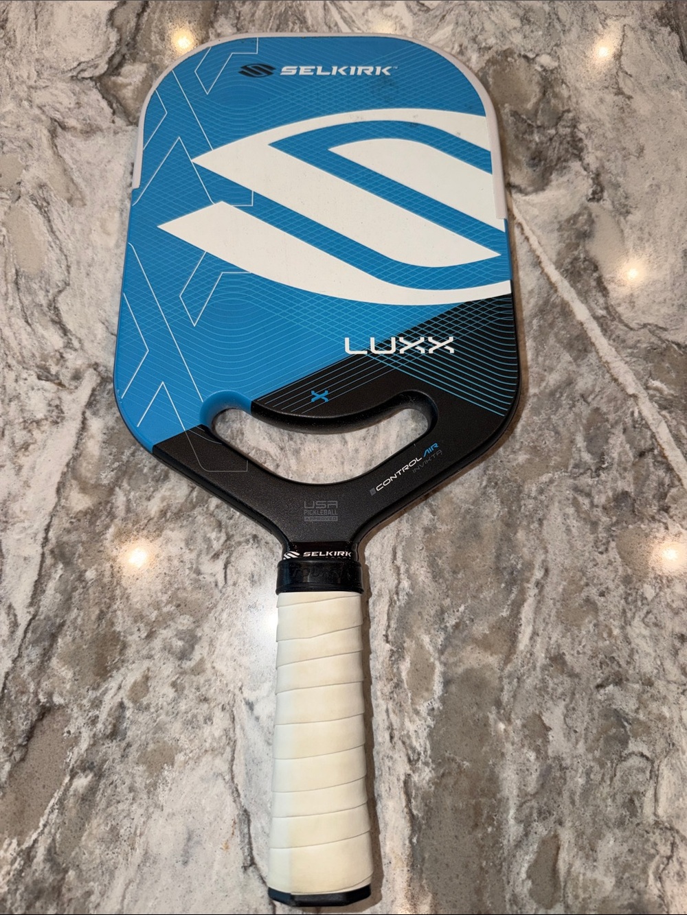 LUXX Blue Pickleball Paddle - Blue/White